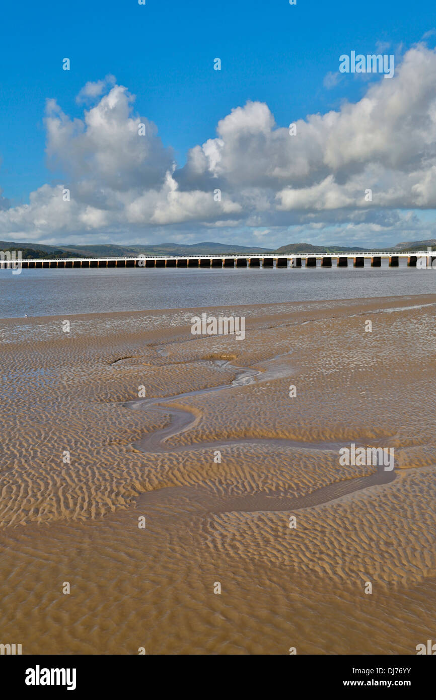 Kent Estuary; Arnside; Cumbria; UK Stock Photo
