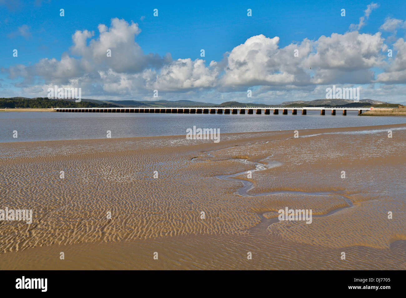 Kent Estuary; Arnside; Cumbria; UK Stock Photo