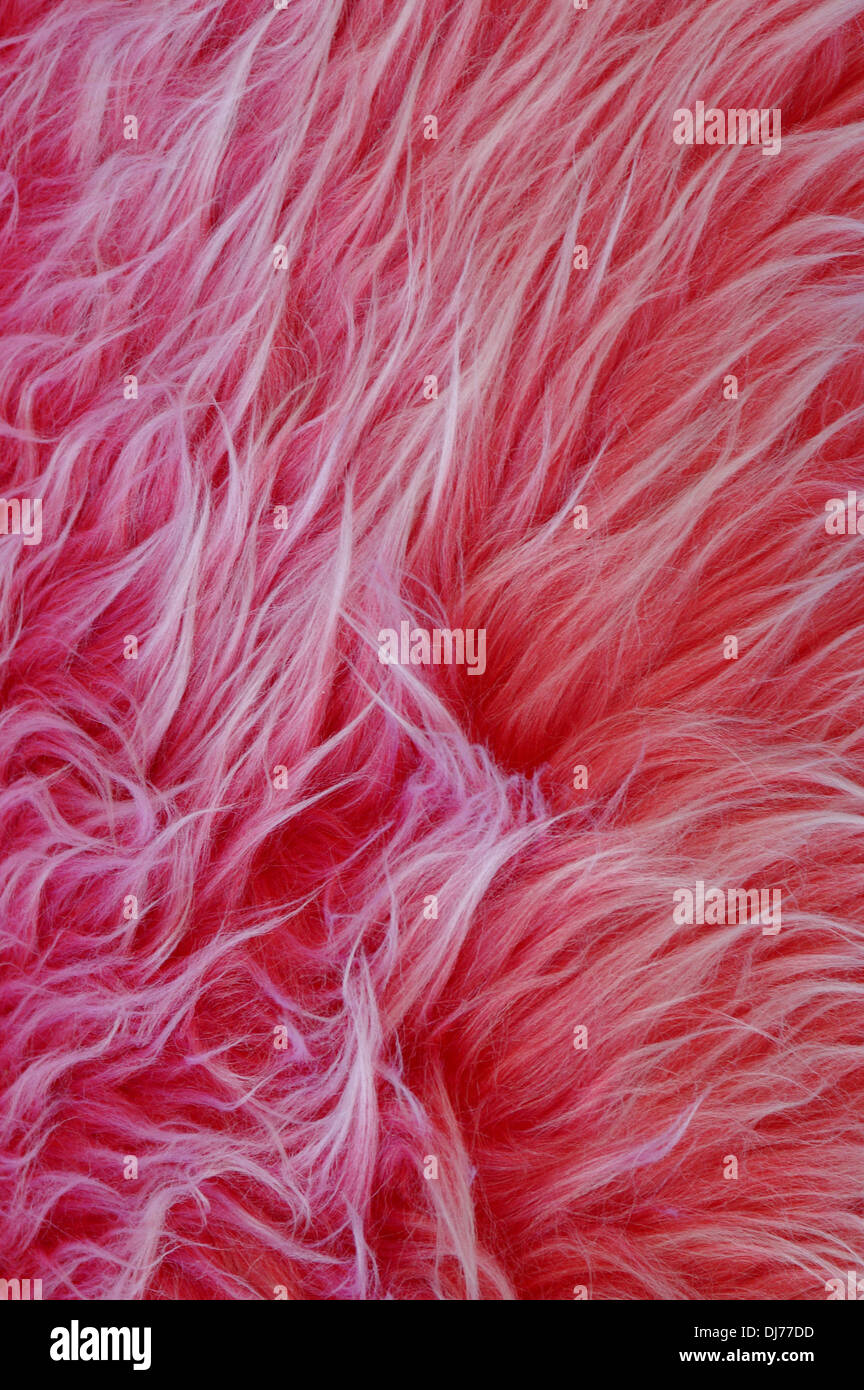 Detail of a coloured synthetic fabric Stock Photo