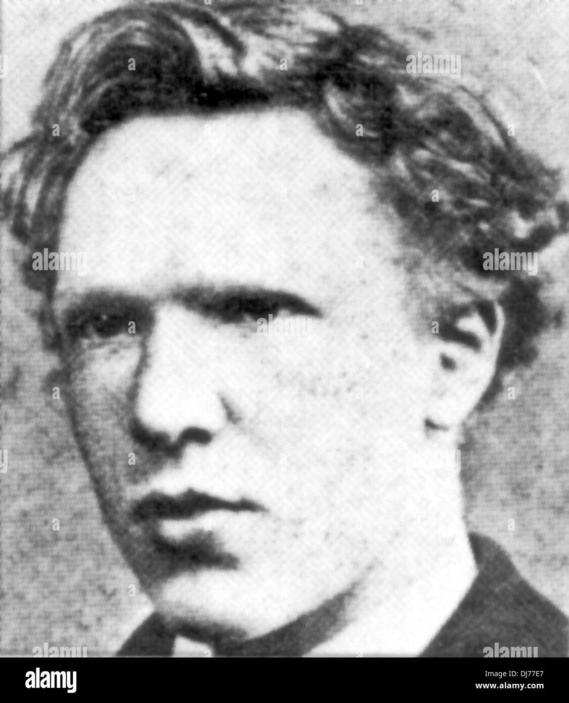 Vincent van Gogh age 18 Stock Photo