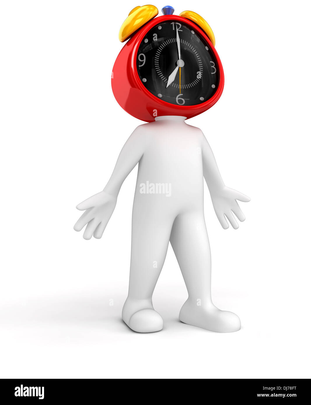 Man clock computer generated hi-res stock photography and images - Alamy