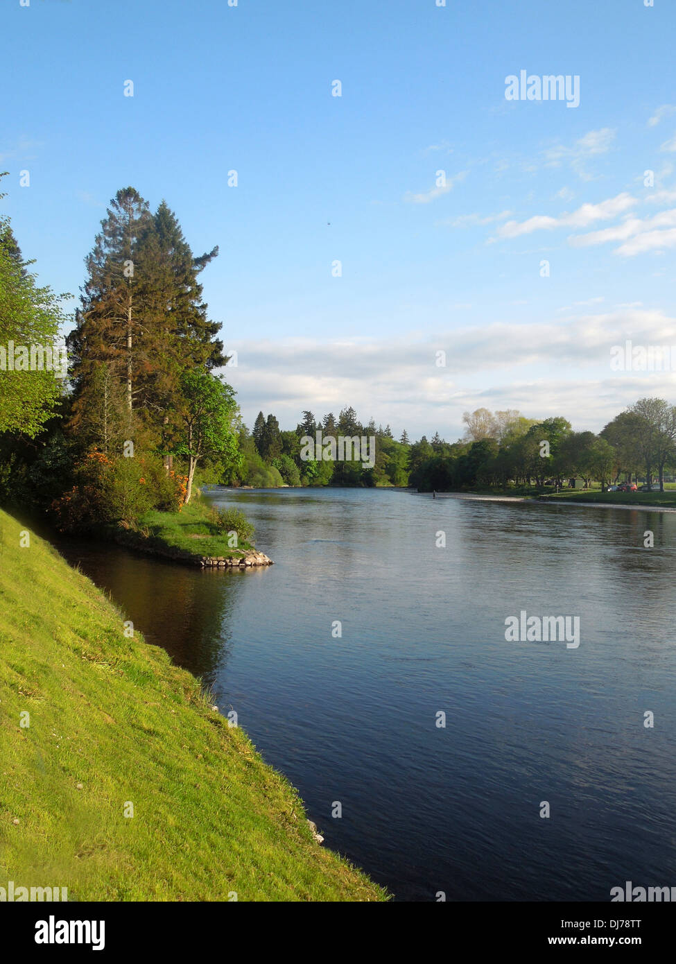 Inverness river, Scotland Stock Photo
