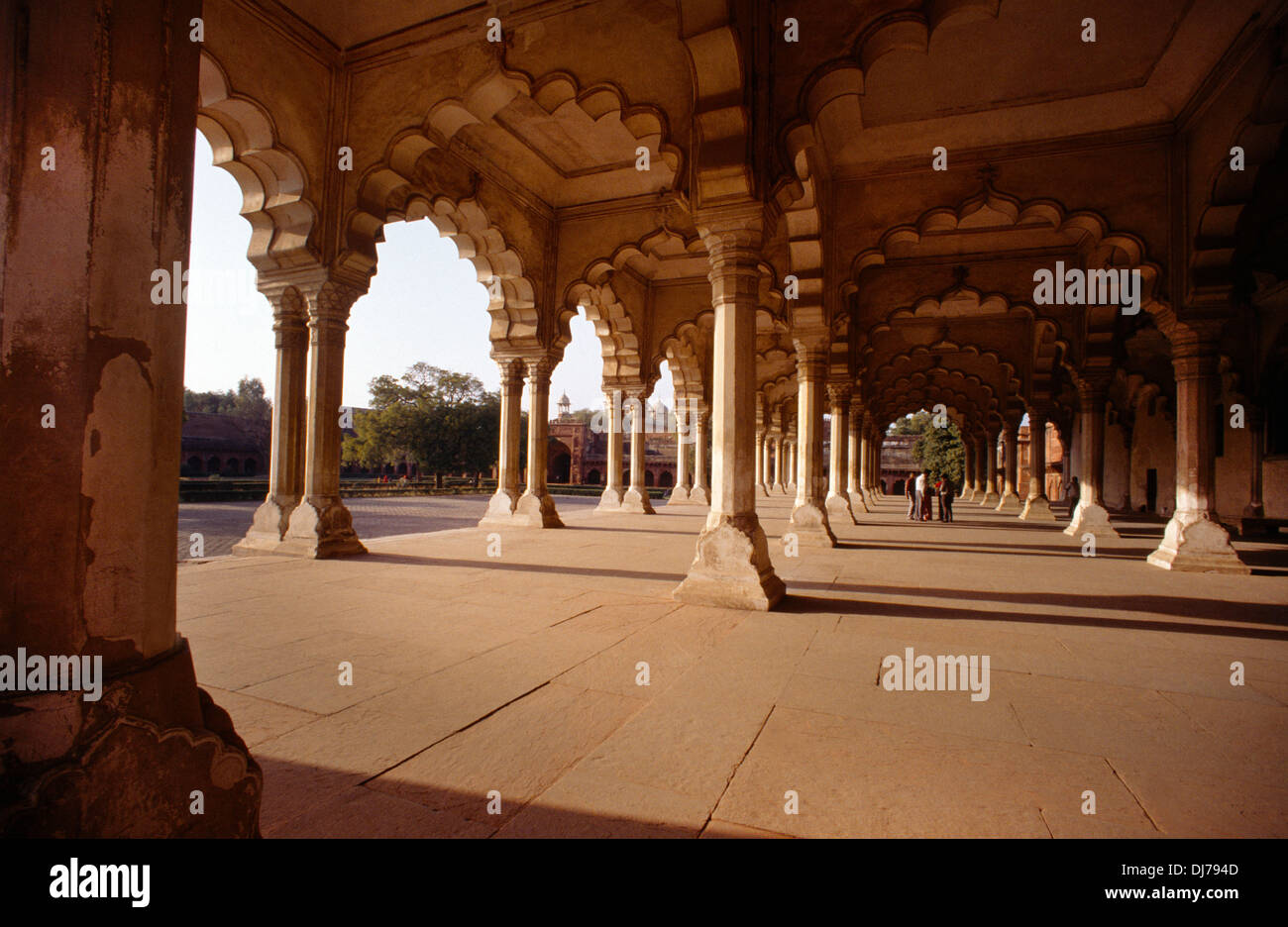 Agra India Fort Stock Photo