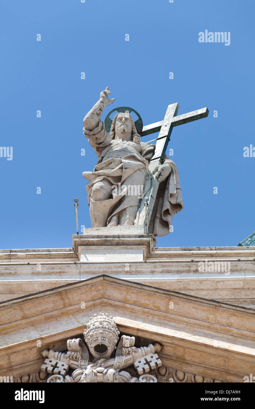 Statue, Vatican City, Rome Stock Photo Alamy