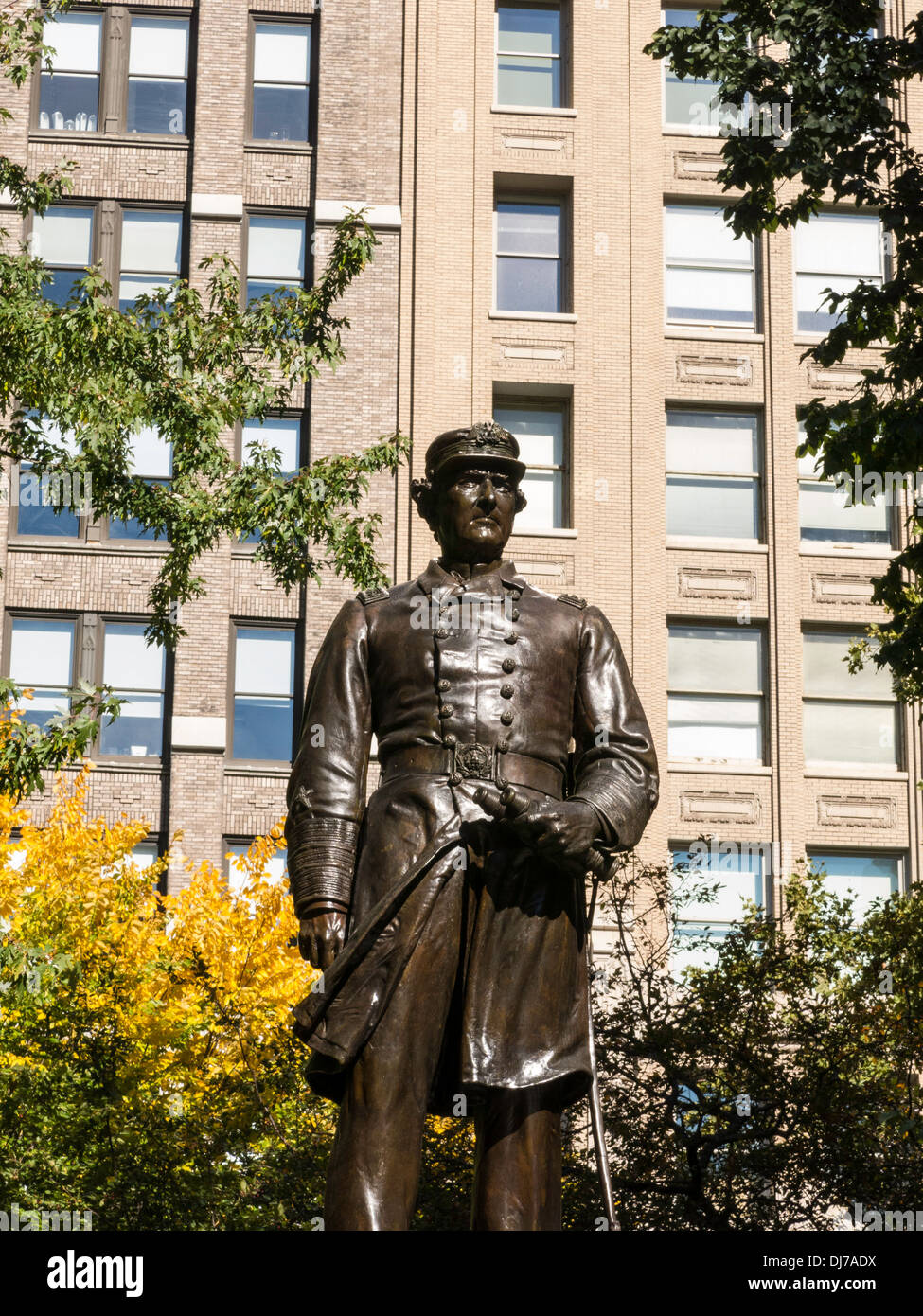 Farragut Monument, Madison Square Park, NYC Stock Photo Alamy