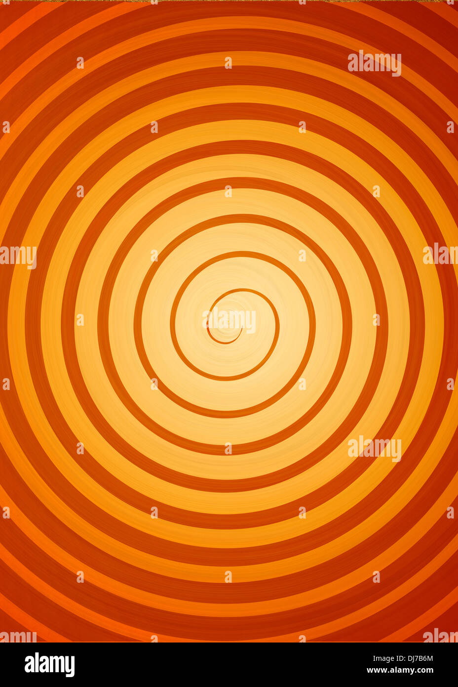 Orange Swirl Background (high resolution computer generated image Stock