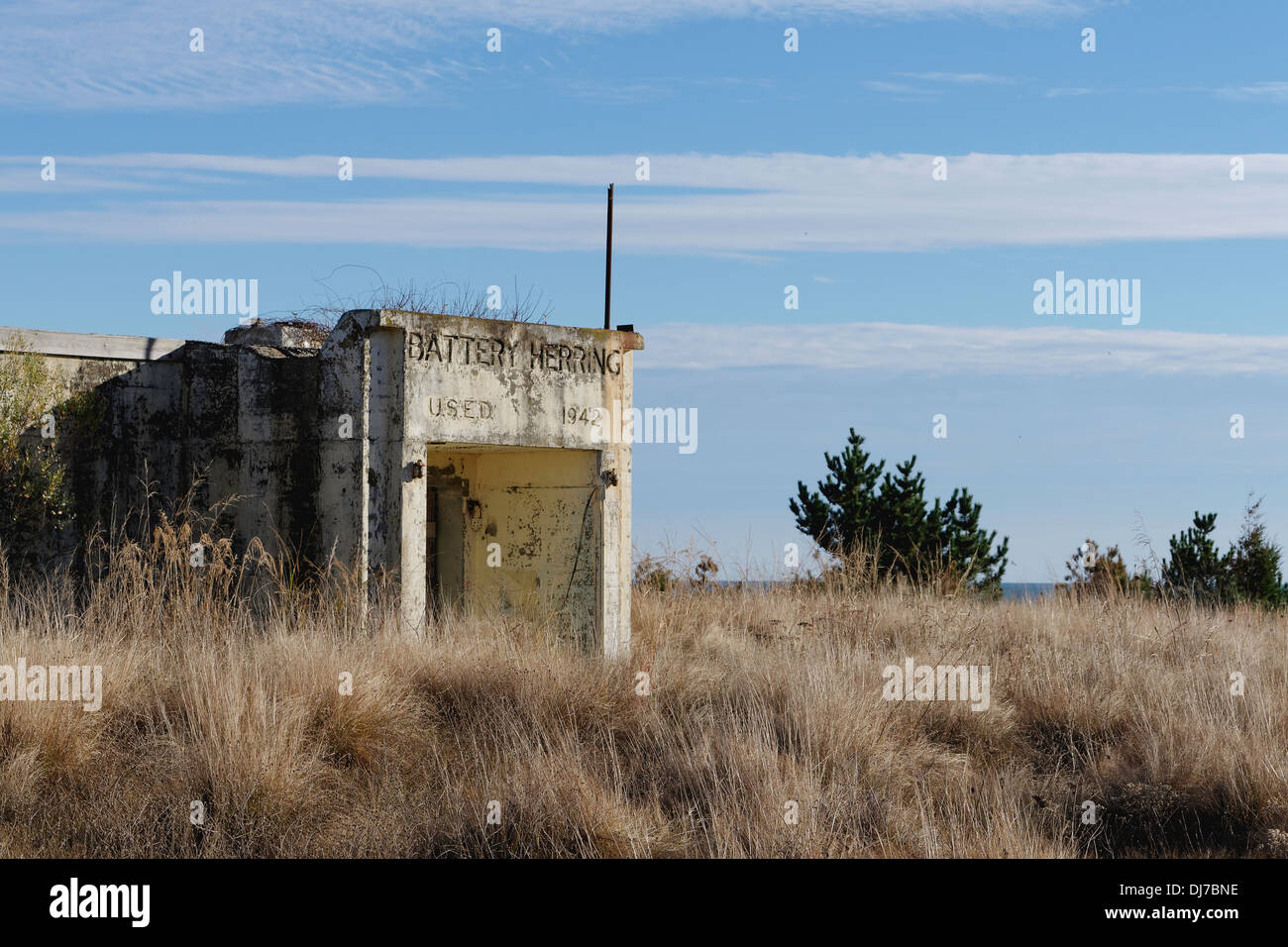 Battery Herring, Fort Miles, Delaware Stock Photo Alamy