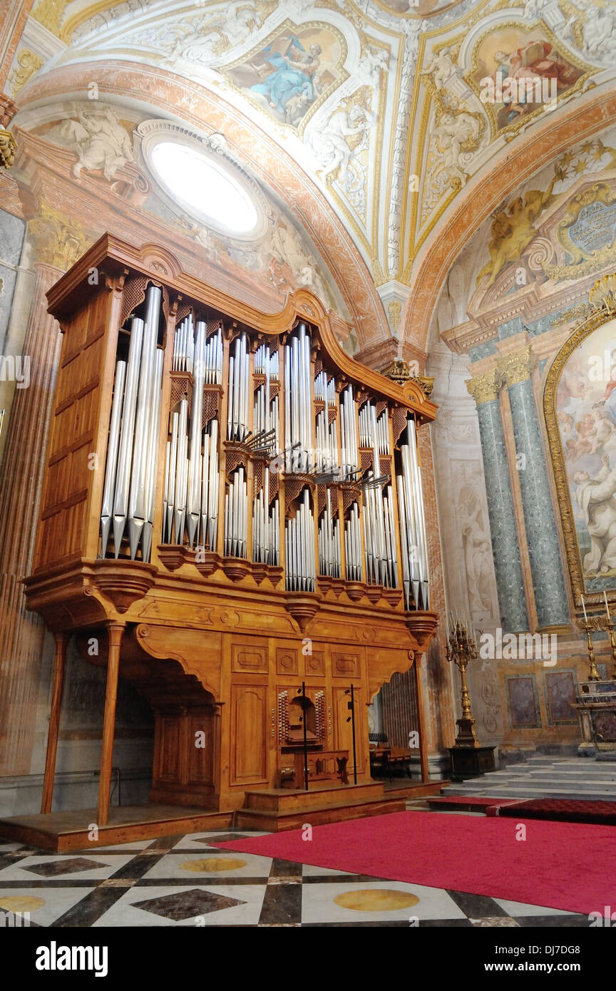 Old Pipe organ Stock Photo Alamy