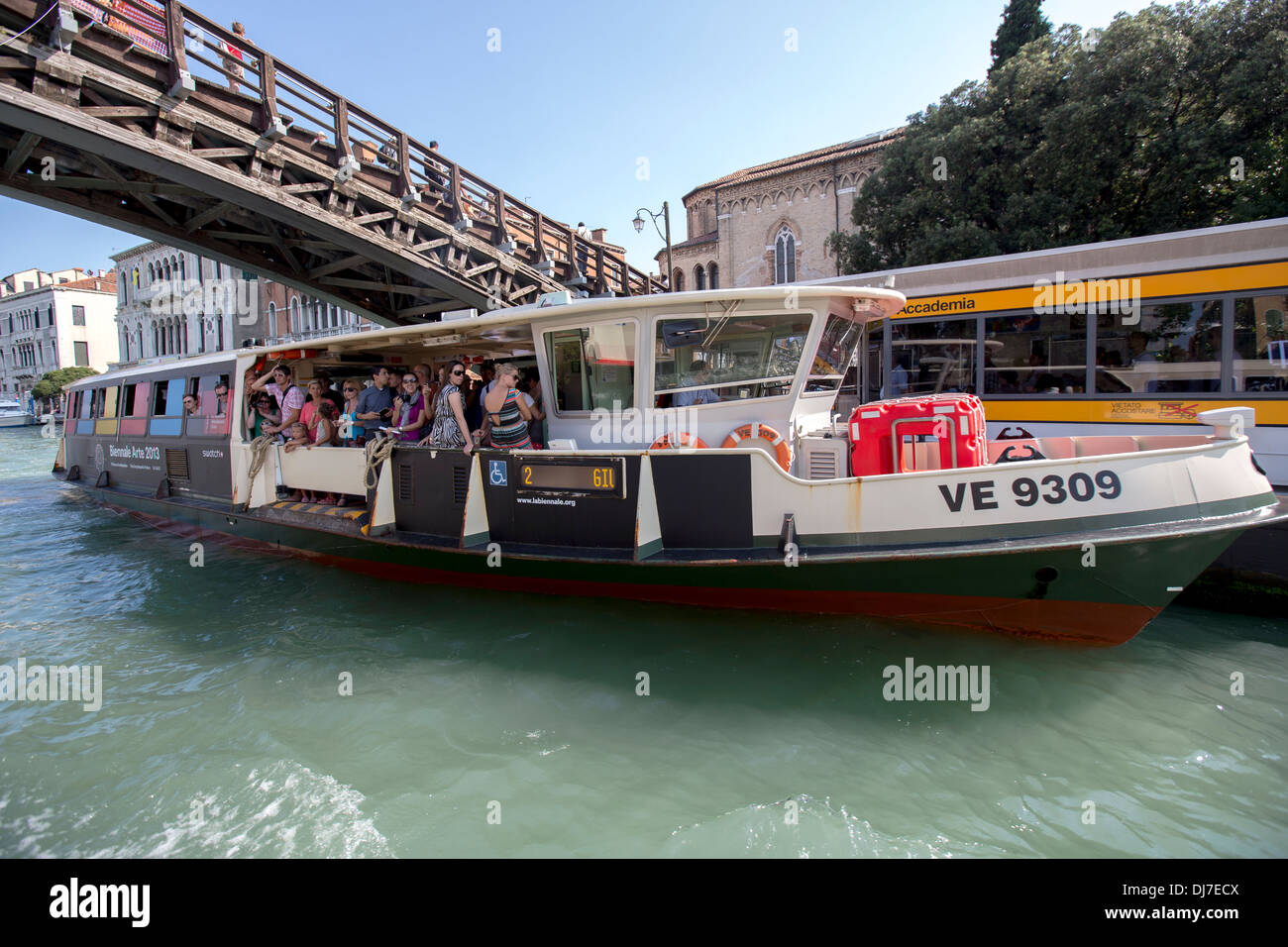 A water bus in Venice, Italy, Europe Stock Photo Alamy