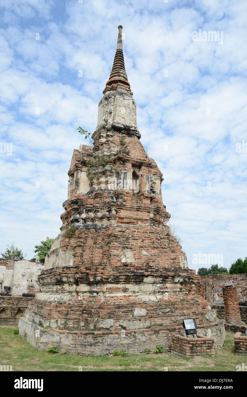 Pagoda in Wat Phra Mahathat Stock Photo