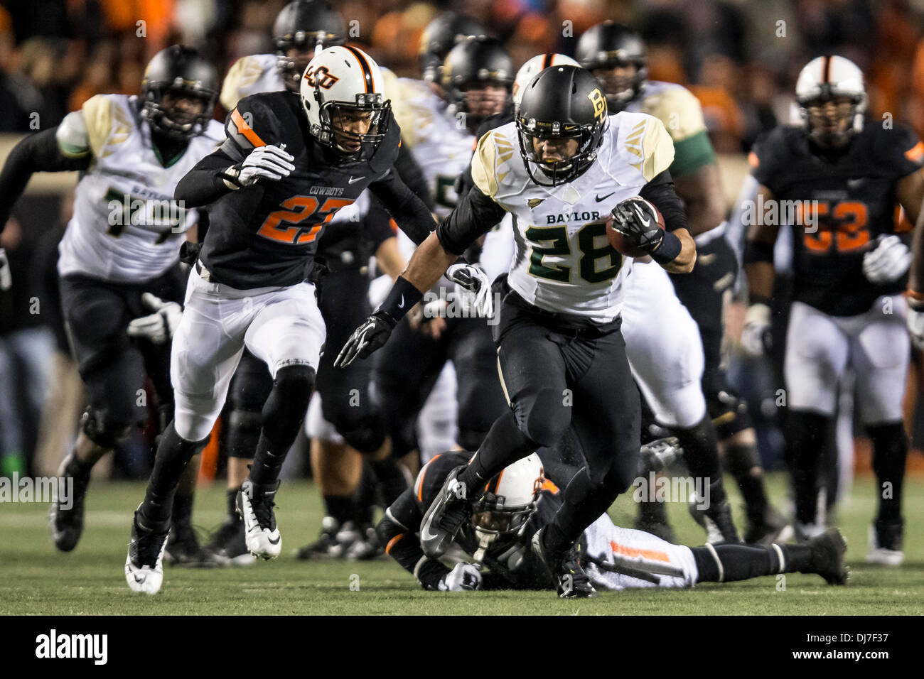 Stillwater, Oklahoma, USA. 23rd Nov, 2013. November 23, 2103: Baylor ...