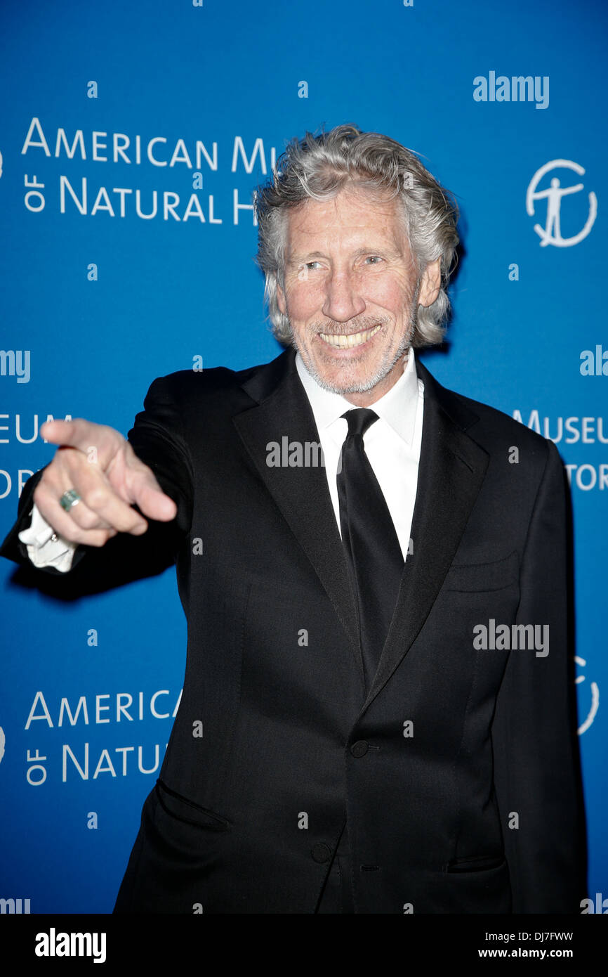 Musician Roger Waters attends the American Museum of Natural History's 2013 Museum Gala at American Museum of Natural History. Stock Photo
