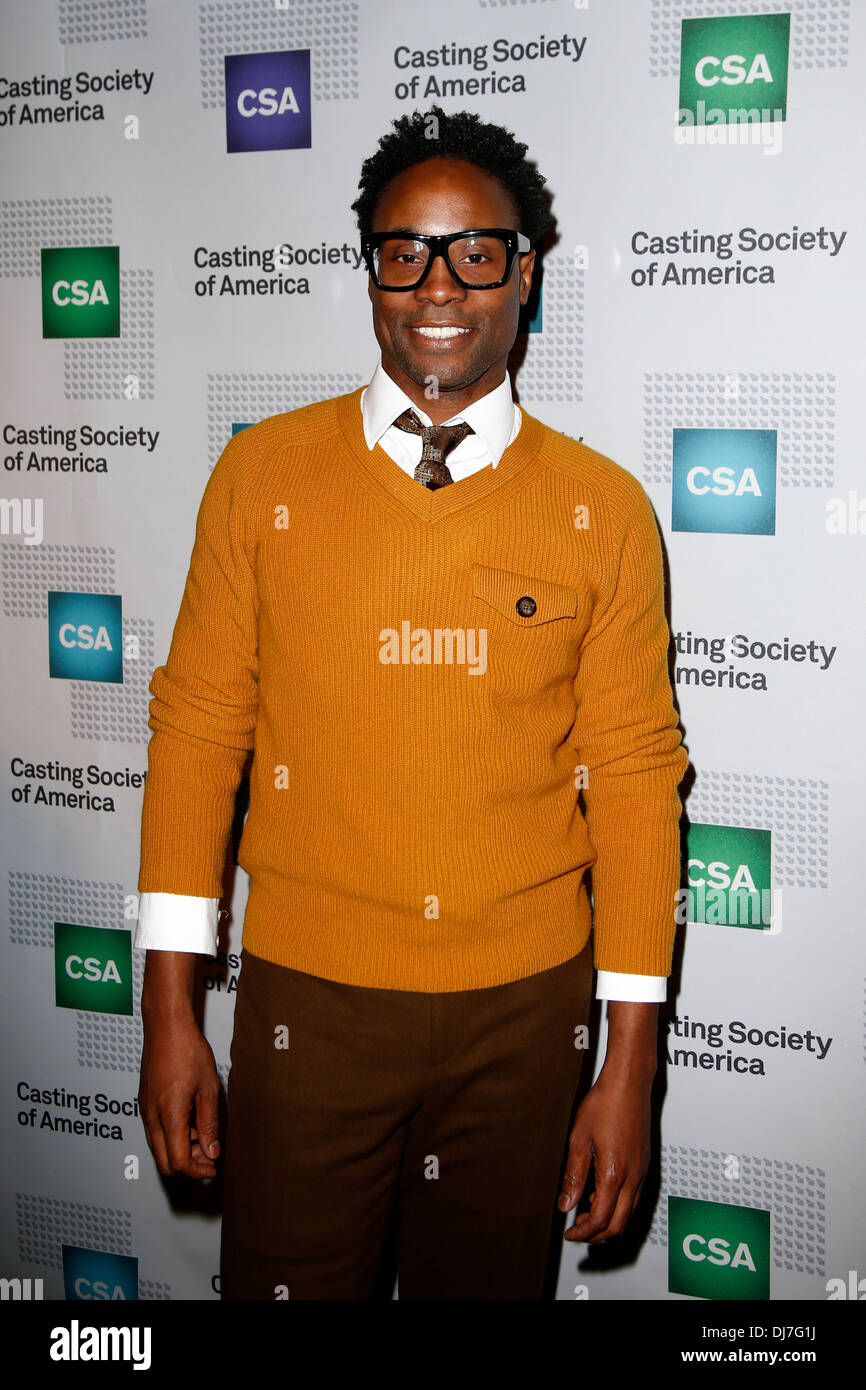 Actor Billy Porter attends the CSA 29th Annual Artios Awards ceremony at the XL Nightclub on November 18, 2013 in New York City. Stock Photo