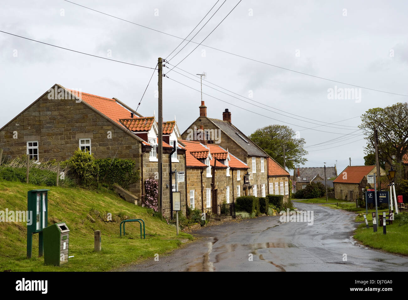 Ellerby village, North Yorkshire Stock Photo Alamy