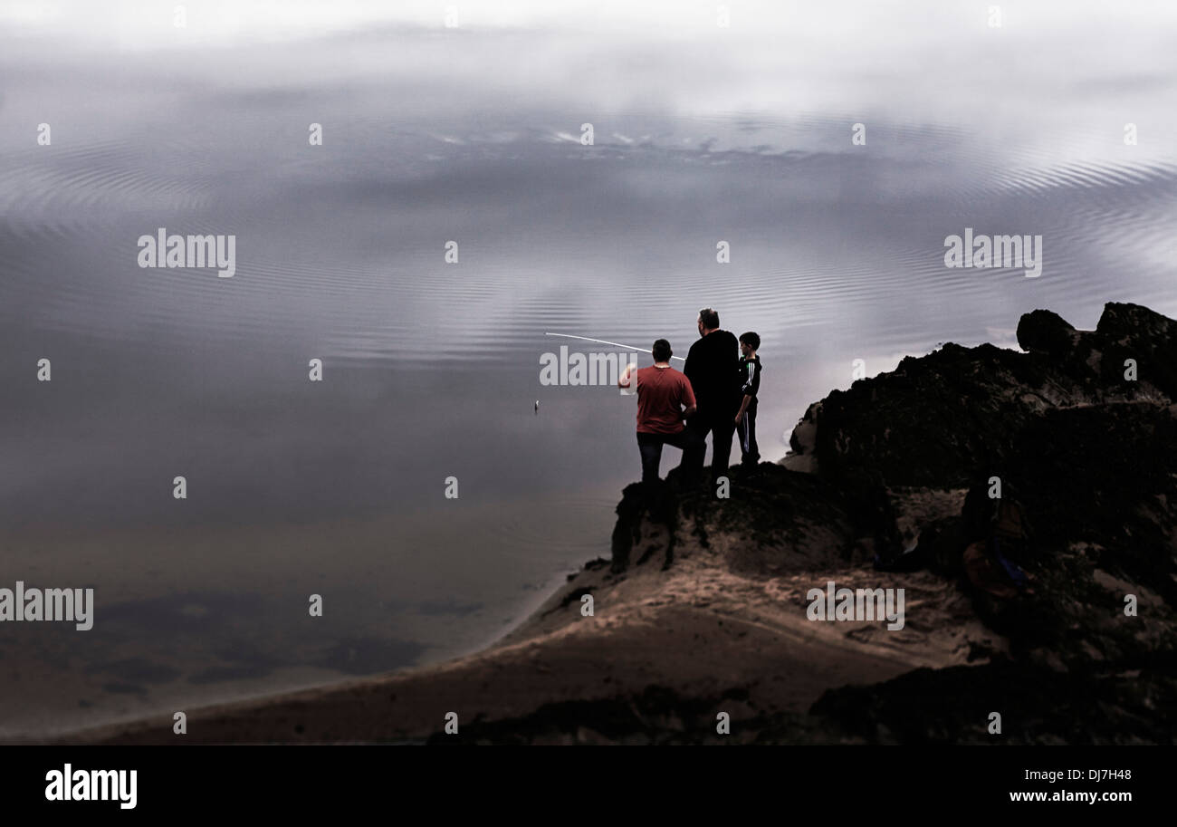Two men with boy hi-res stock photography and images - Alamy