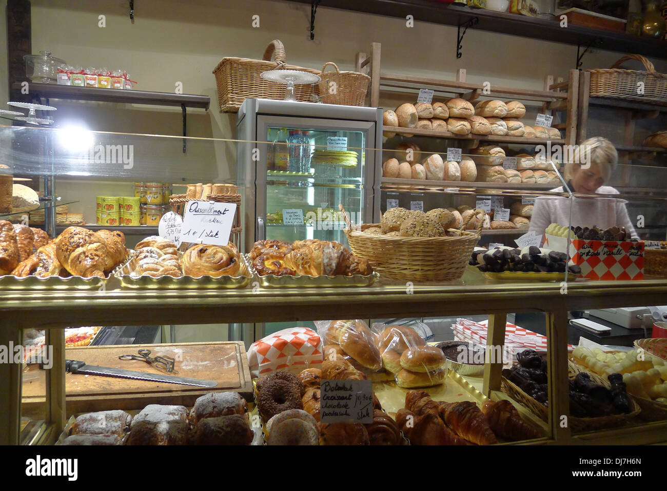 Baker's Shop, Ghent Stock Photo Alamy