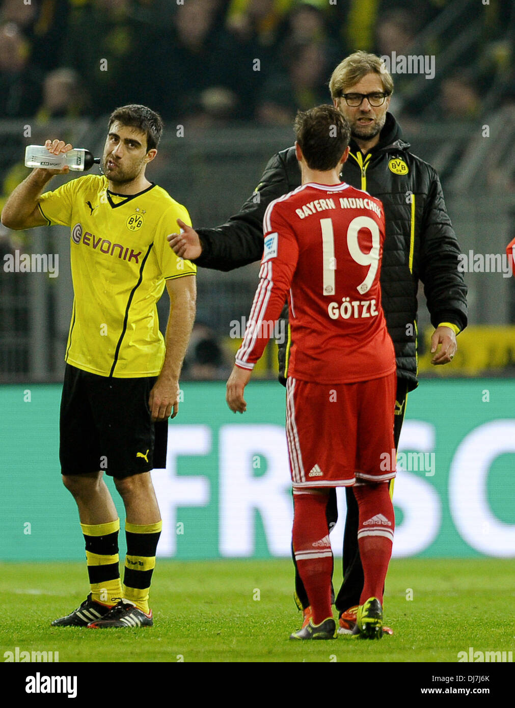 Dortmund Germany November 23rd 2013 German Football Bundesliga Stock Photo Alamy