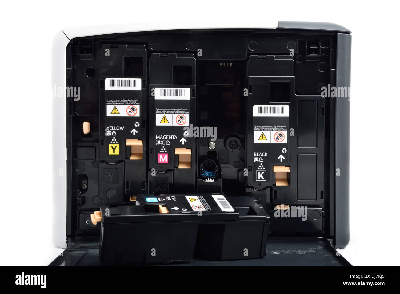 Laser printer and Cartridges Stock Photo Alamy