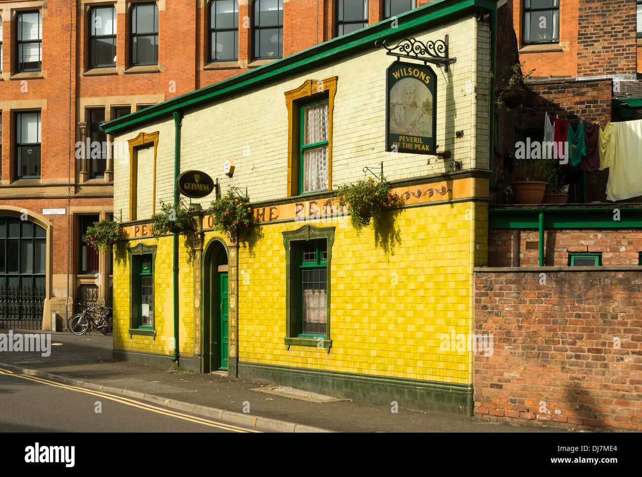 The Peveril of the Peak public house, Great Bridgewater Street, Manchester, England, UK Stock Photo