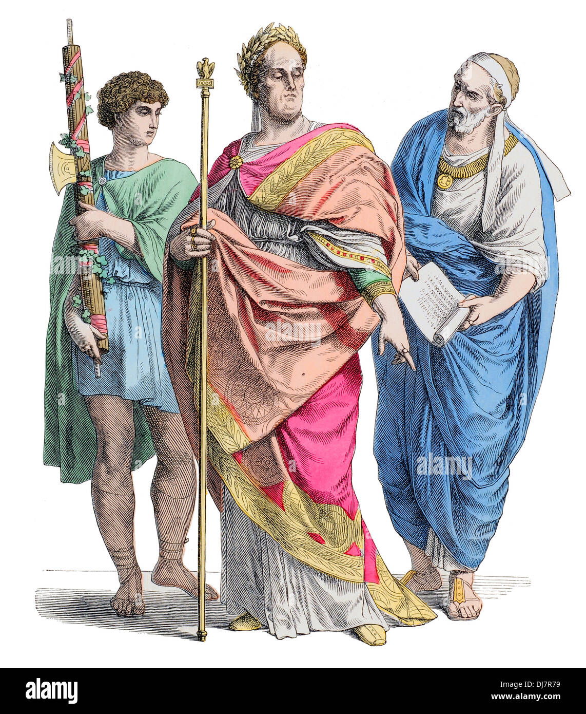 Roman magistrate hi-res stock photography and images - Alamy