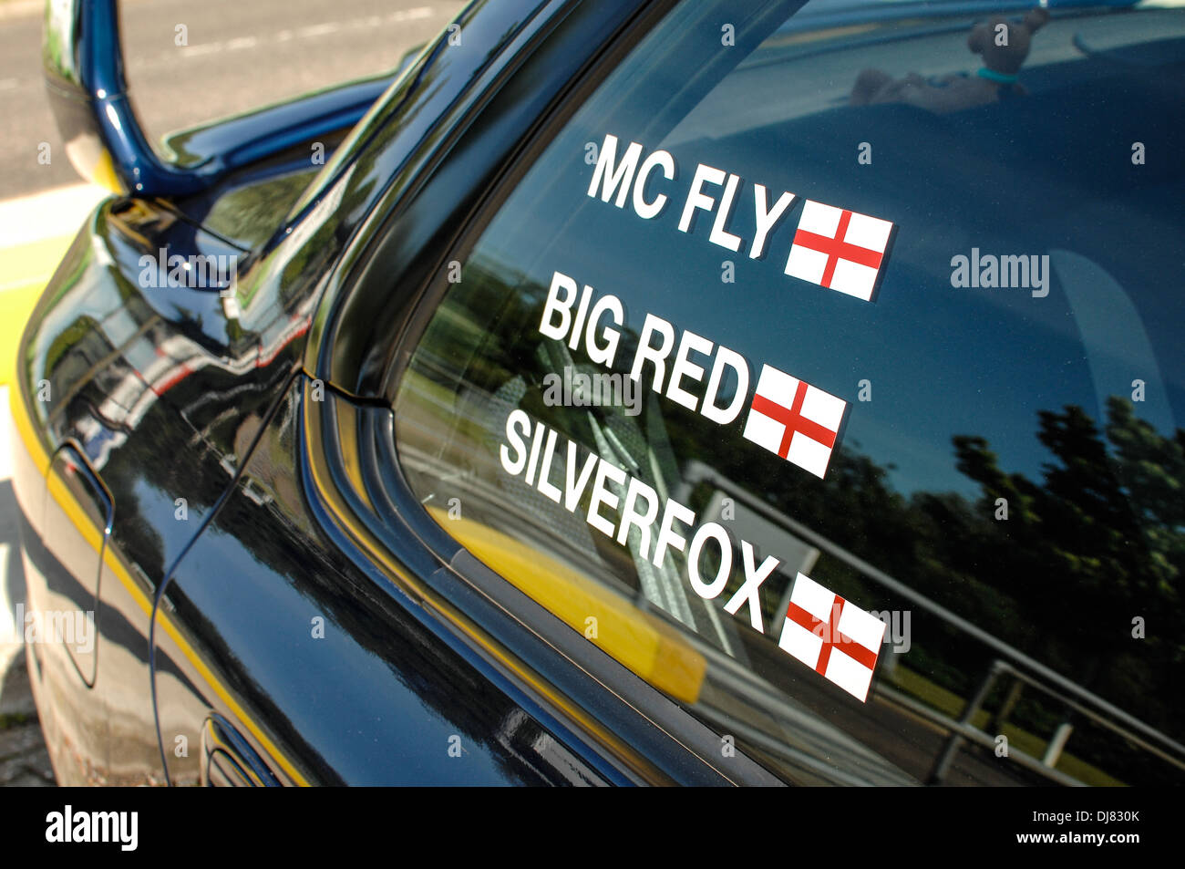 Stickered car hi-res stock photography and images - Alamy