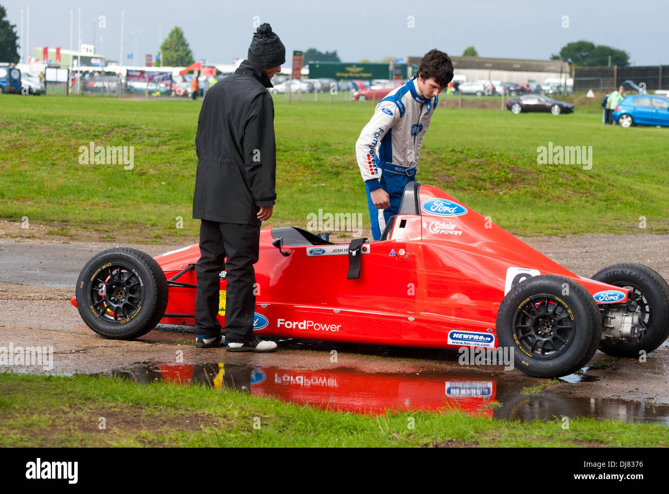 Josh Hill racing driver Formula Ford Snetterton Stock Photo - Alamy