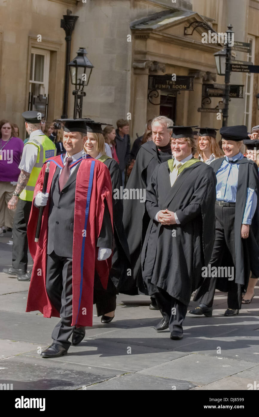 Graduation day in Bath, UK Stock Photo Alamy
