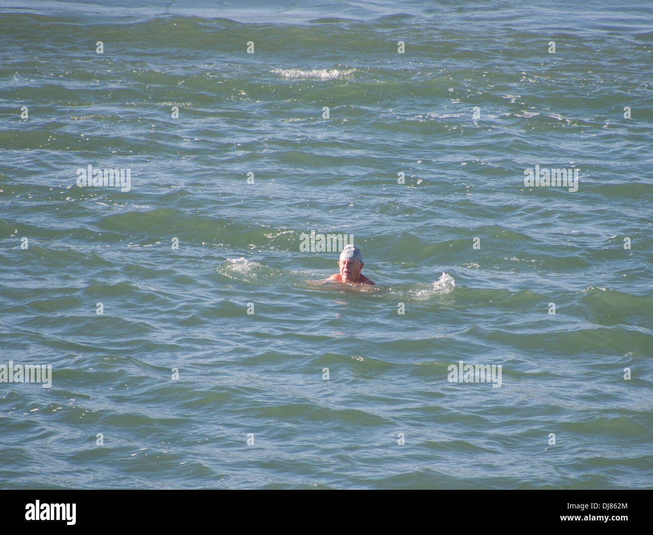 Cold water sea swimming hi-res stock photography and images - Alamy