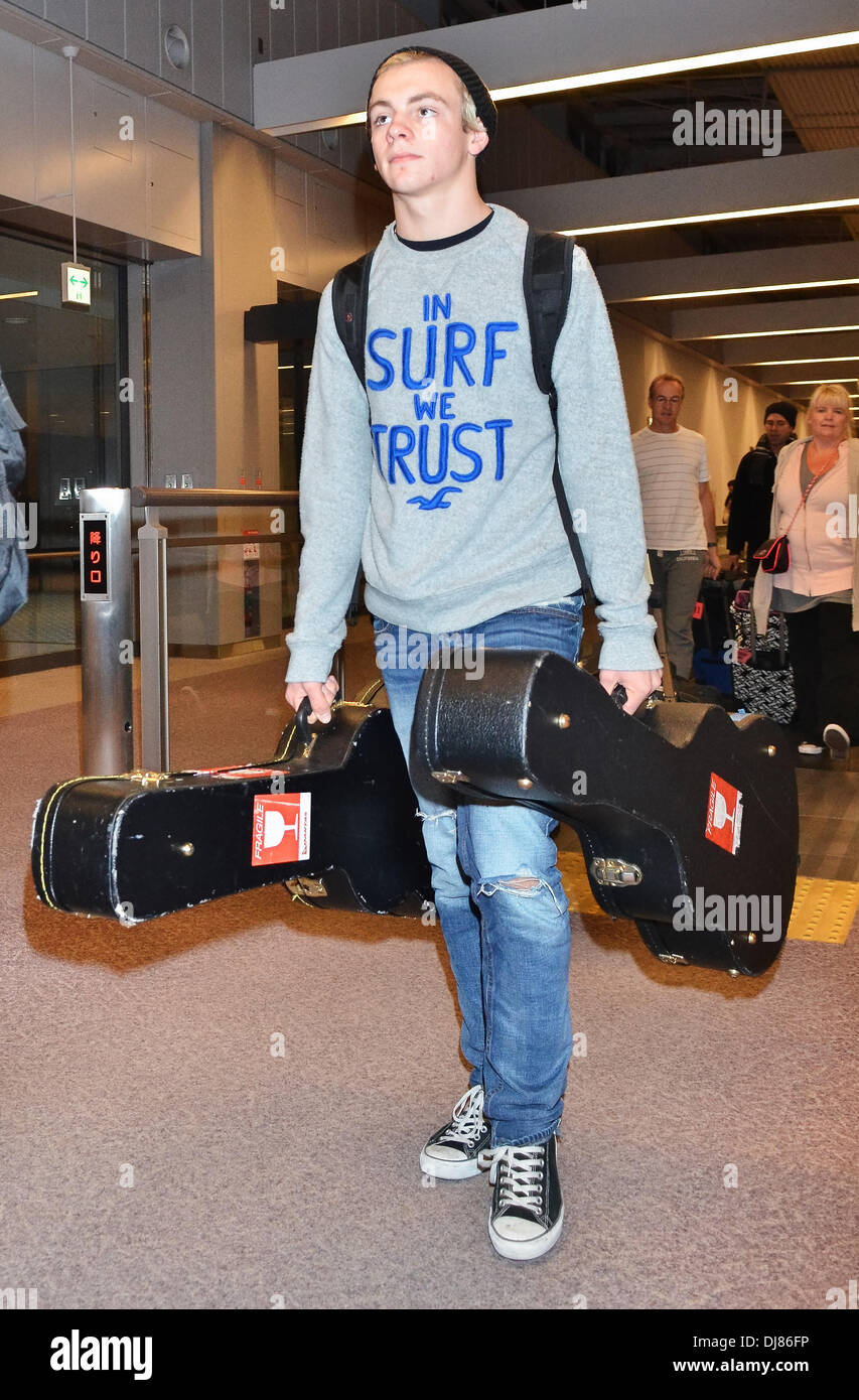 Ross Lynch, Nov 23, 2013 : Tokyo, Japan : Ross Lynch of R5 is seen