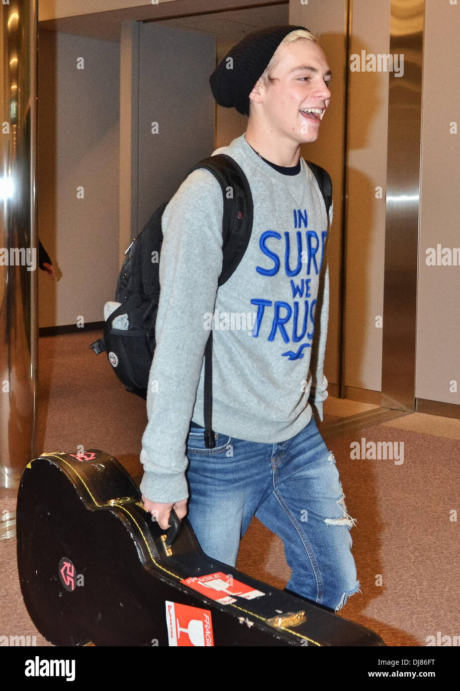 Ross Lynch, Nov 23, 2013 : Tokyo, Japan : Ross Lynch of R5