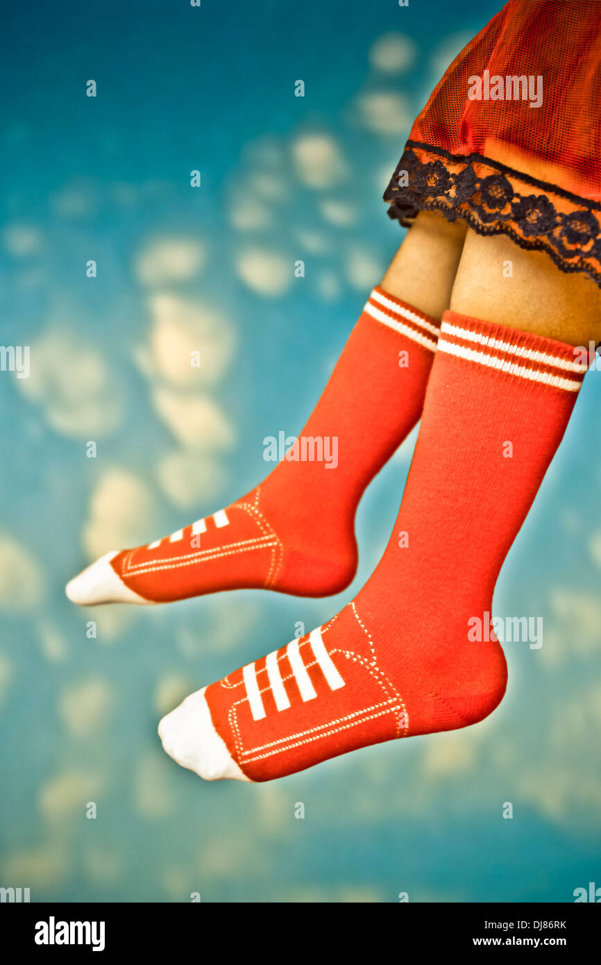 Girl wearing socks hires stock photography and images Alamy