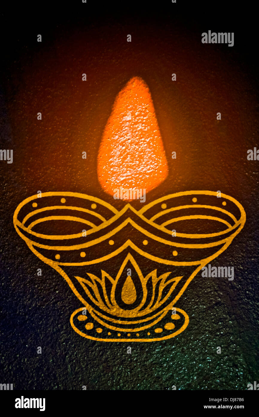 Diya Abstract Abstract light in form of diya hi-res stock photography and images - Alamy