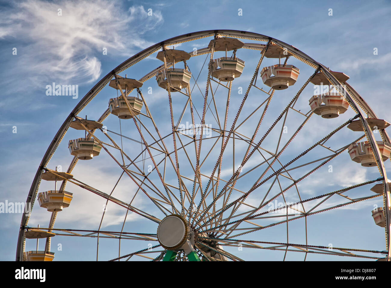 Amusement park in Myrtle Beach, South Carolina Stock Photo