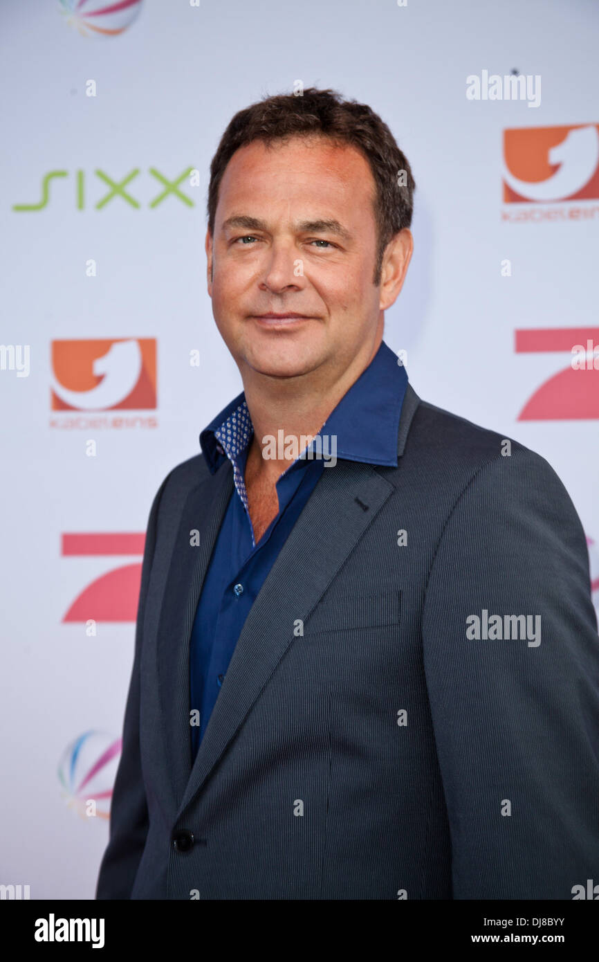 Martin Haas at the upfronts for German TV stations ProSieben, Sat.1