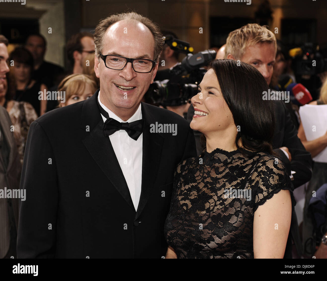 Herbert Knaup and Barbara Auer at the Diva Award 2012 at Bayerischer Hof hotel. Munich, Germany - 26.06.2012 Stock Photo