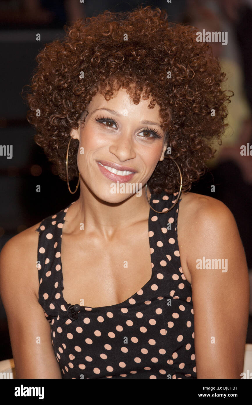 Oceana Mahlmann on German ZDF TV talkshow 'Markus Lanz'. Hamburg