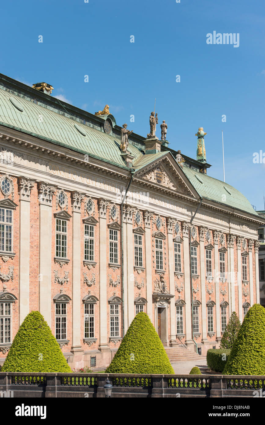 Riddarhuset (The House of Nobility) in Stockholm, Sweden. Stock Photo