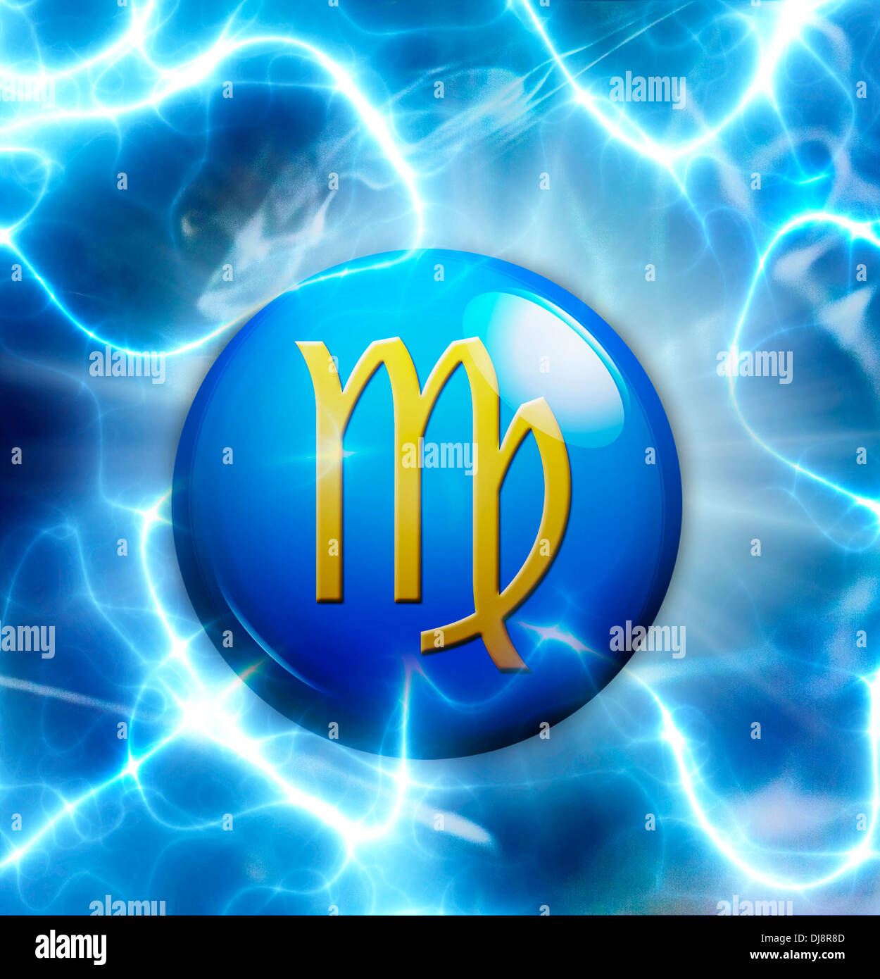 astrology sign of Virgo Stock Photo - Alamy