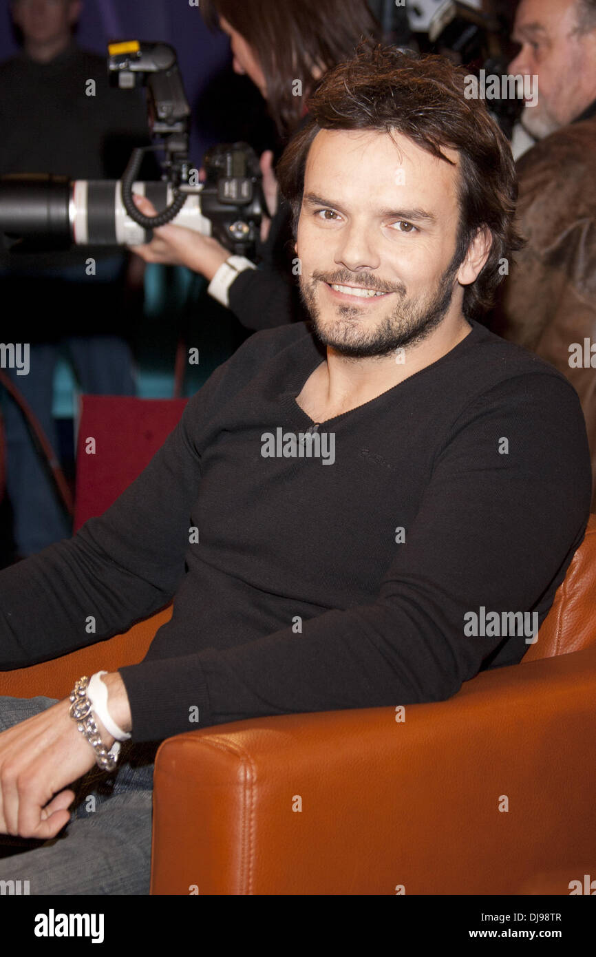 Steffen Henssler on German ZDF TV talkshow "Markus Lanz" at Stahlwiete