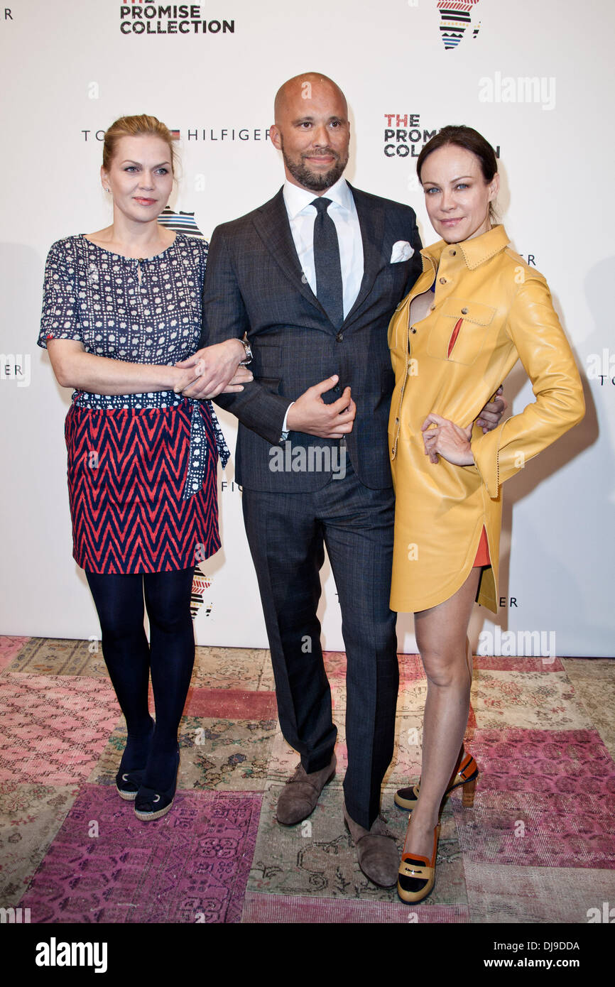 Anna Loos, Oliver Timm and Sonja Kirchberger attending Tommy Hilfiger Store  Event 'The Promise' at Alte Post. Hamburg, Germany - 18.04.2012 Stock Photo  - Alamy