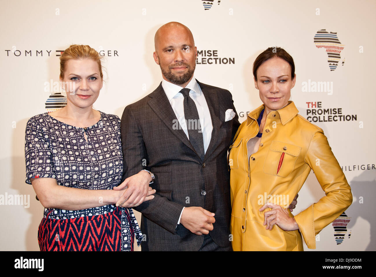 halvø kind ulykke Anna Loos, Oliver Timm and Sonja Kirchberger attending Tommy Hilfiger Store  Event 'The Promise' at Alte Post. Hamburg, Germany - 18.04.2012 Stock Photo  - Alamy
