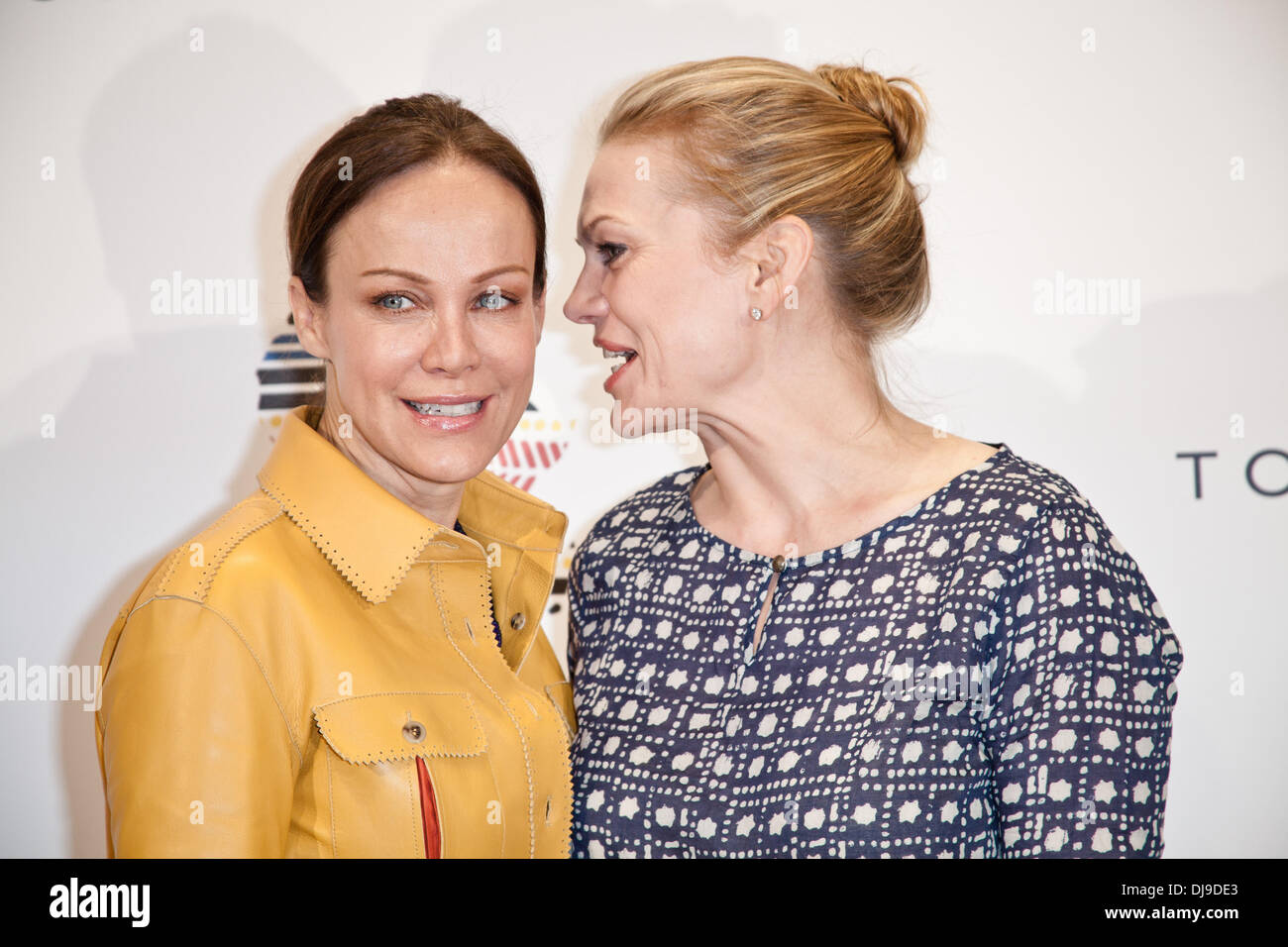 Sonja Kirchberger and Anna Loos attending Tommy Hilfiger Store Event 'The  Promise' at Alte Post. Hamburg, Germany - 18.04.2012 Stock Photo - Alamy