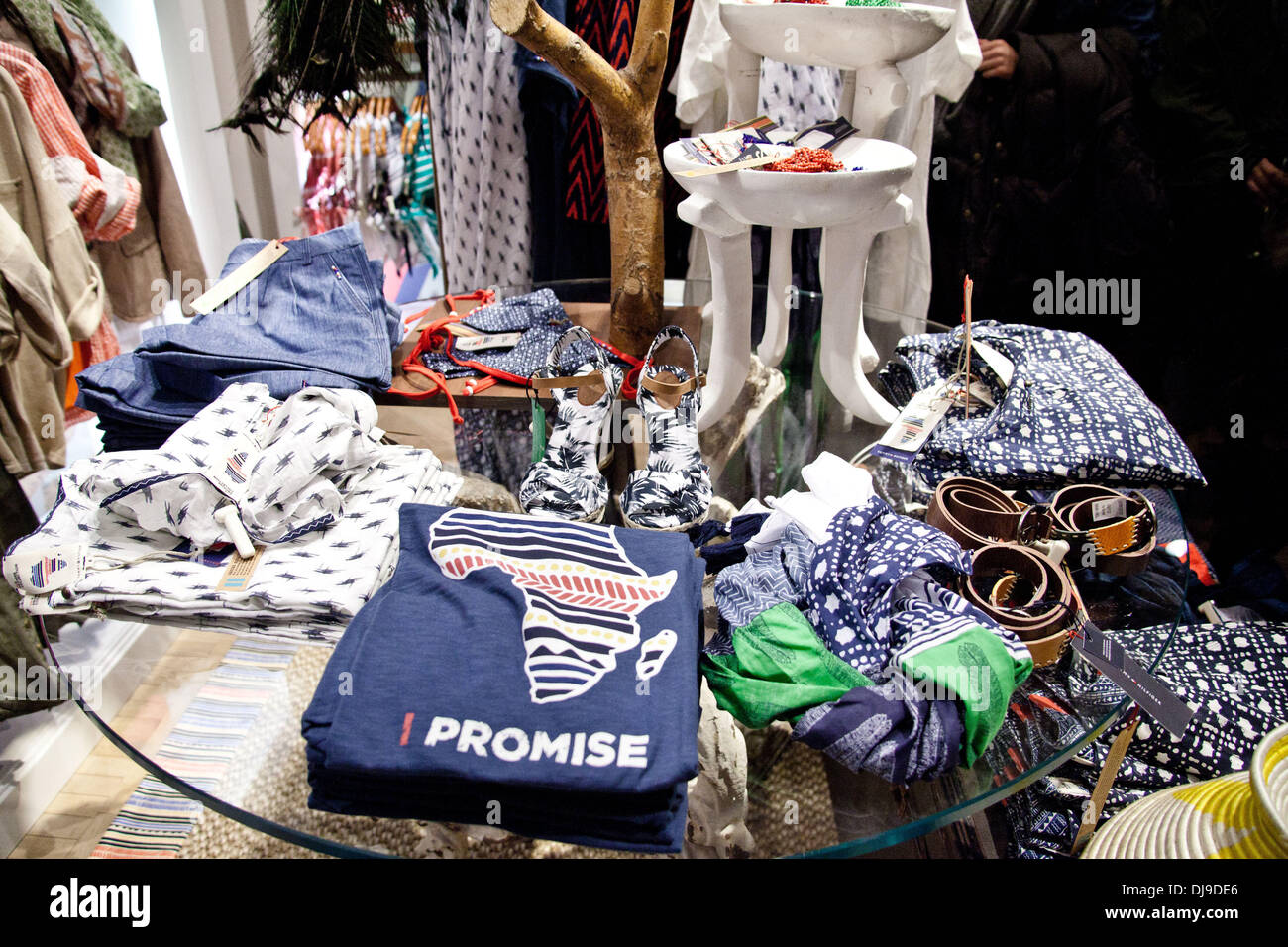 The Promise Collection items attending Tommy Hilfiger Store Event 'The  Promise' at Alte Post. Hamburg, Germany - 18.04.2012 Stock Photo - Alamy