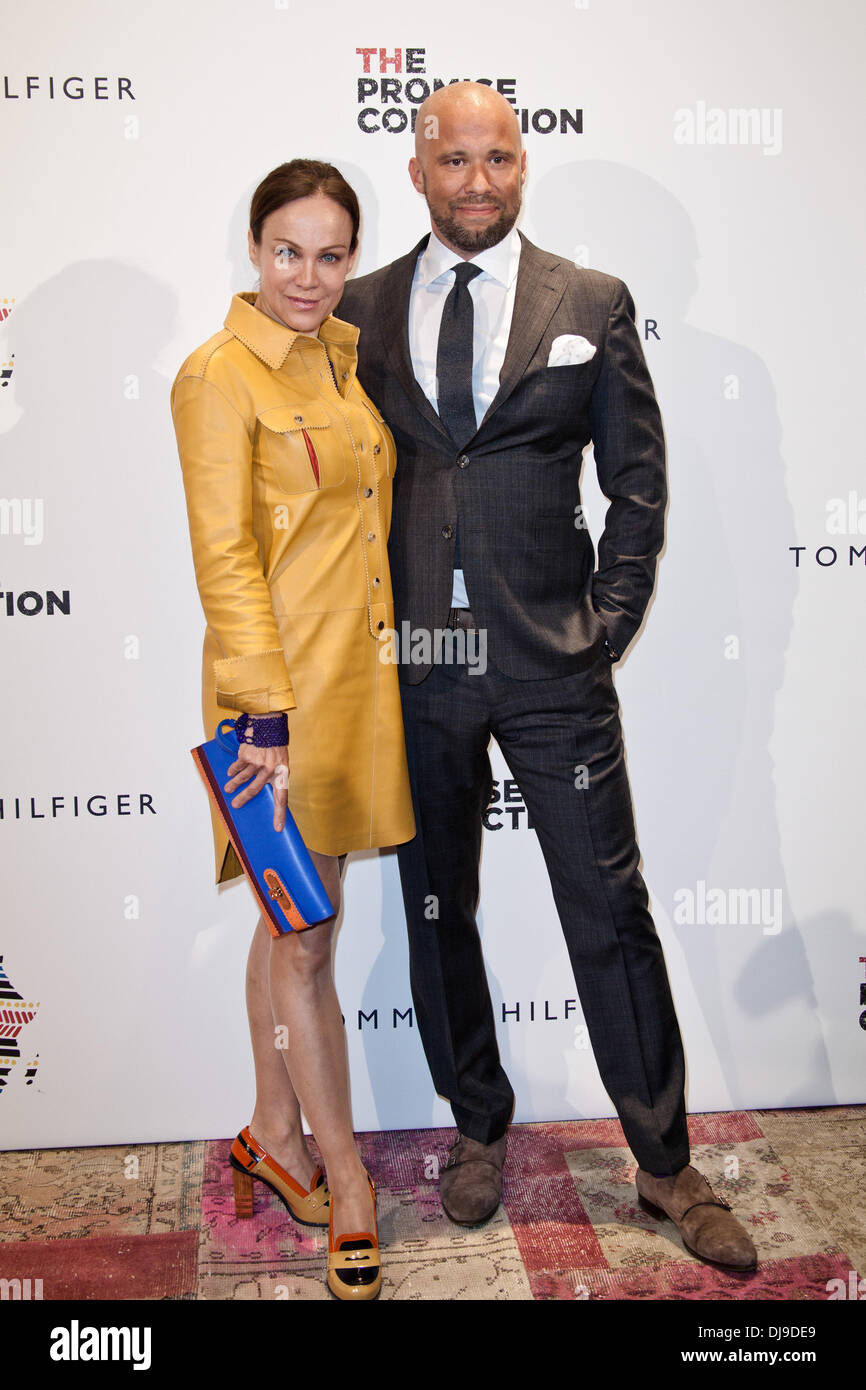 Sonja Kirchberger and Oliver Timm attending Tommy Hilfiger Store Event 'The  Promise' at Alte Post. Hamburg, Germany - 18.04.2012 Stock Photo - Alamy