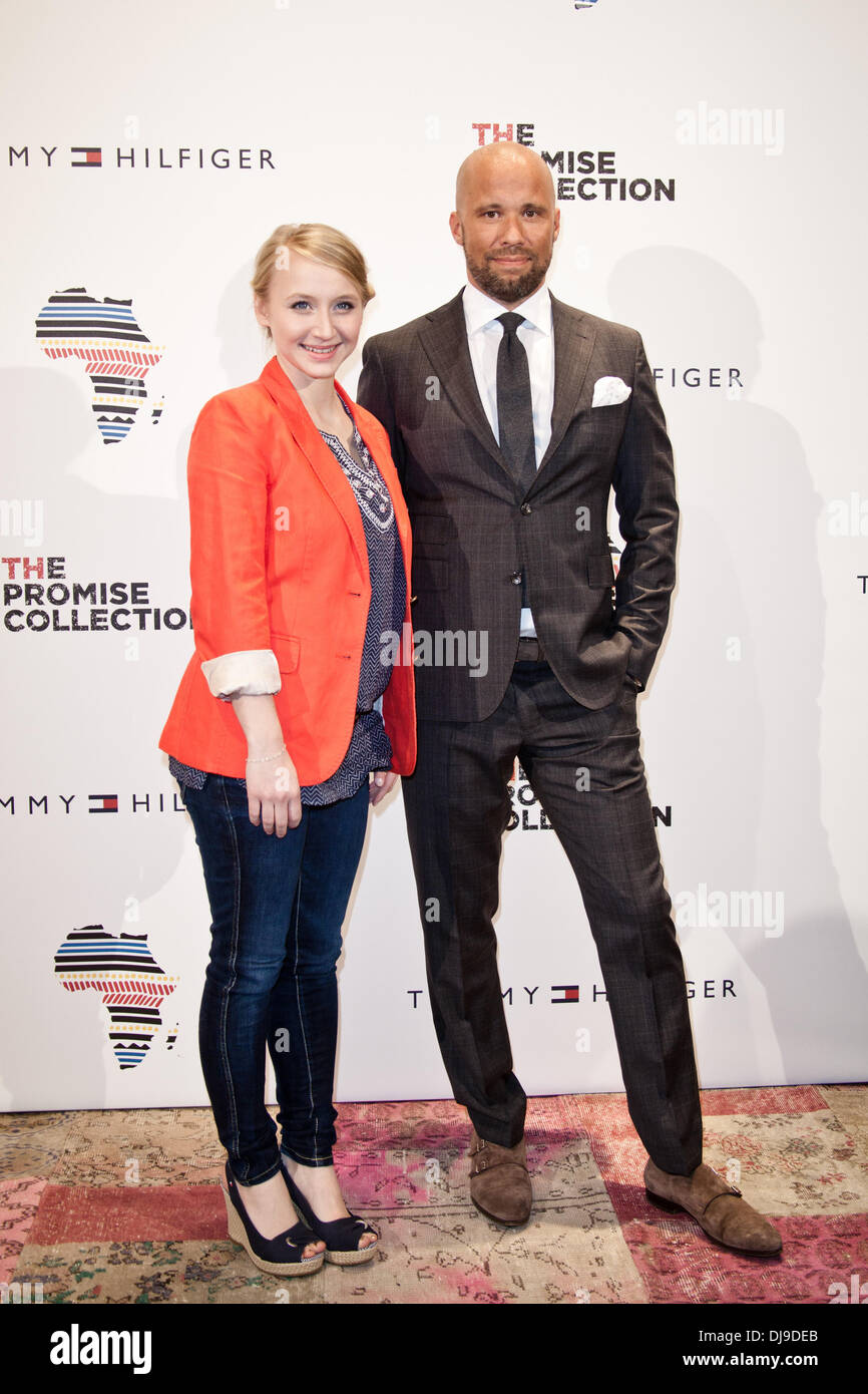 Anna-Maria Muehe and Oliver Timm attending Tommy Hilfiger Store Event 'The  Promise' at Alte Post. Hamburg, Germany - 18.04.2012 Stock Photo - Alamy