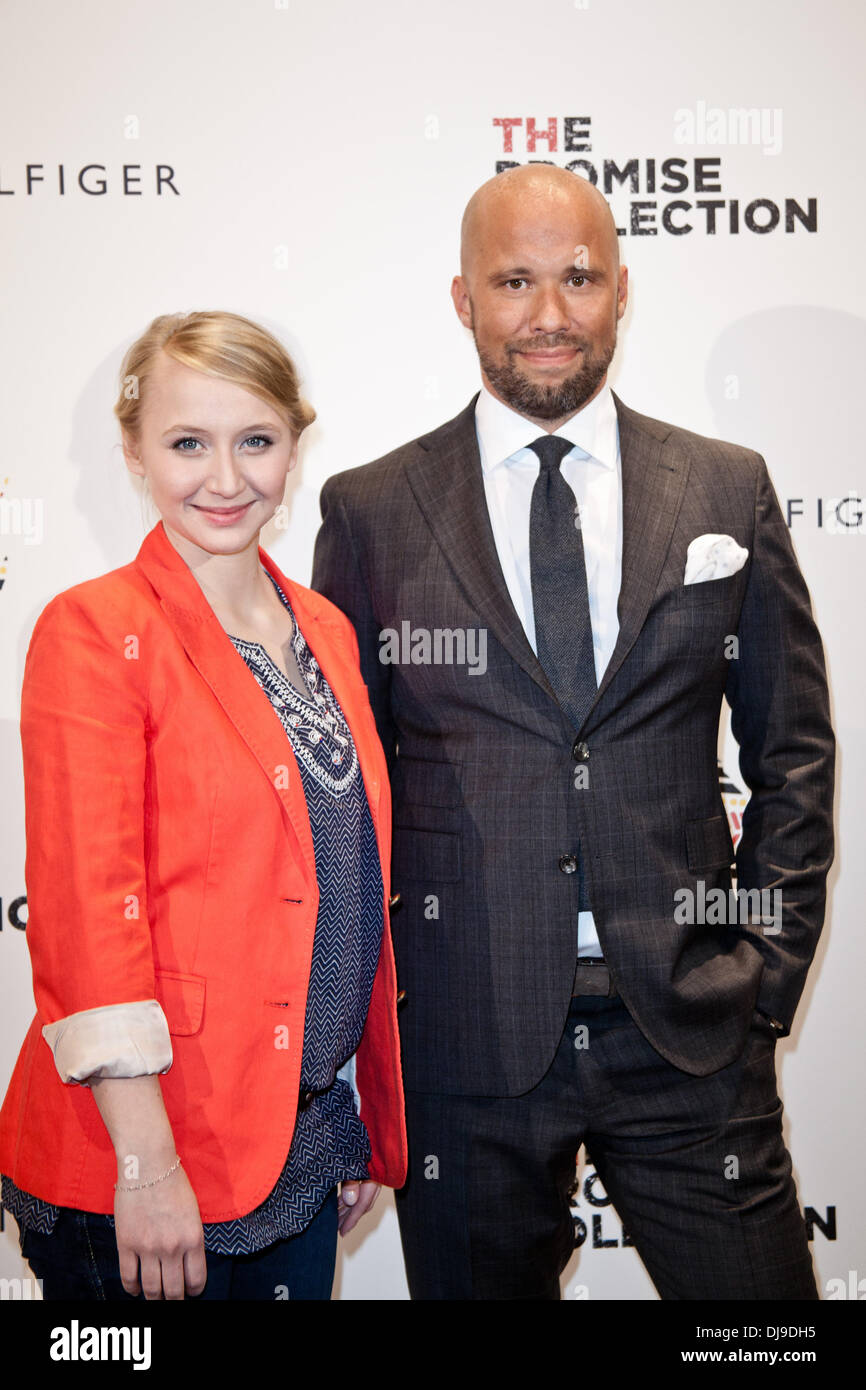 Anna-Maria Muehe and Oliver Timm attending Tommy Hilfiger Store Event 'The  Promise' at Alte Post. Hamburg, Germany - 18.04.2012 Stock Photo - Alamy