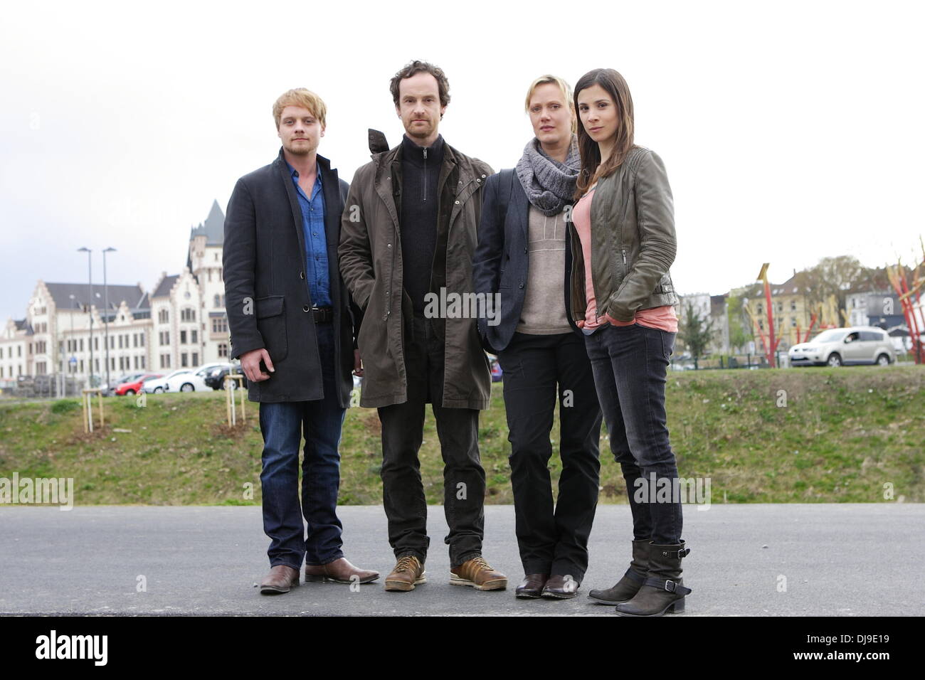 Stefan Konarske, Joerg Hartmann, Anna Schudt and Aylin Tezel at ...