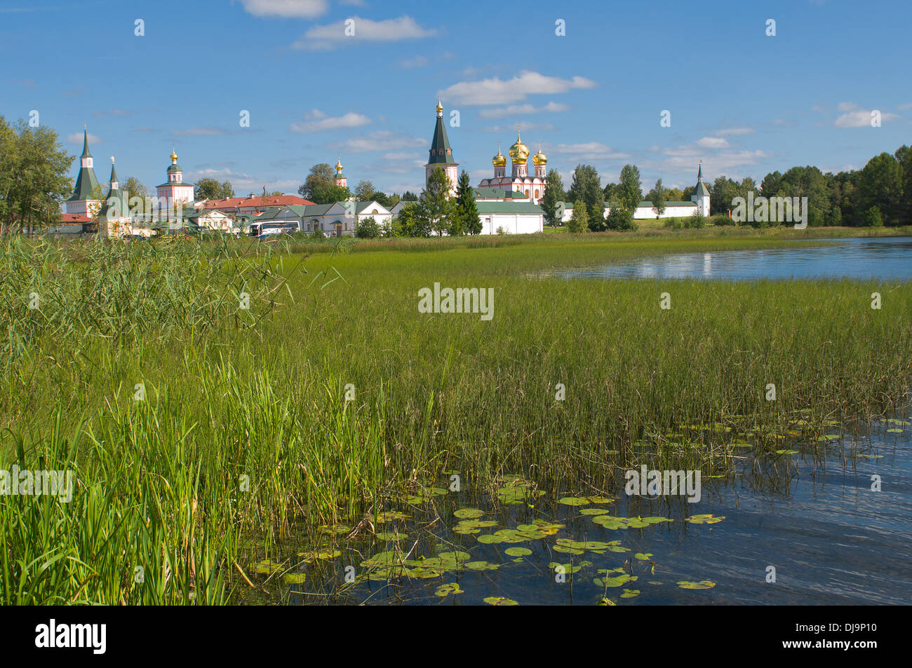 Valday Iversky Monastery in Valdai, Russia. Russian orthodox church