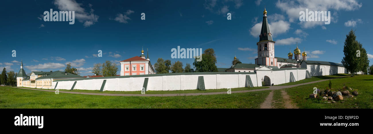 Valday Iversky Monastery in Valdai, Russia. Stock Photo