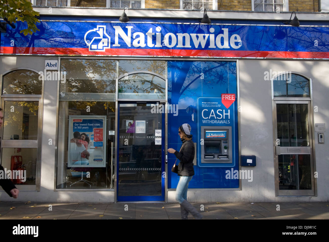 Nationwide shop front, Upper Street, Islington Stock Photo
